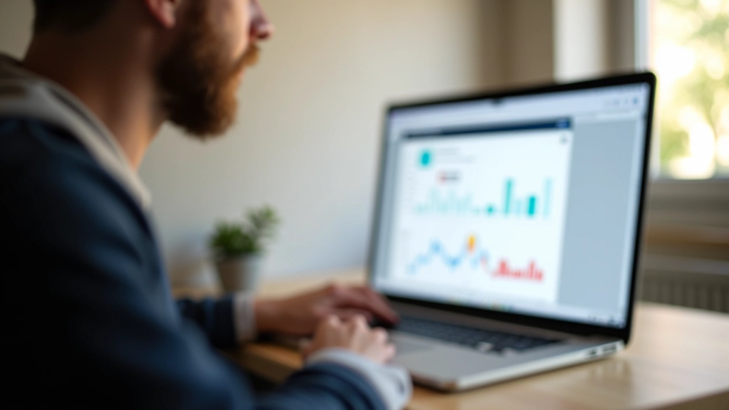 Schermo di computer con dashboard email marketing per sostenitori campagna